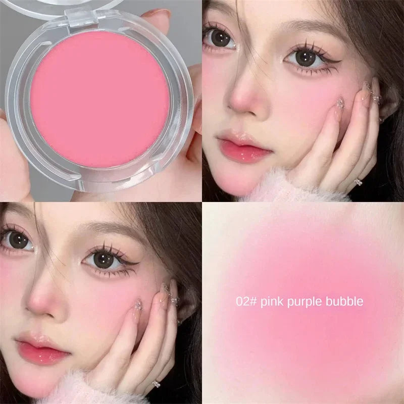 Matte Monochrome Blush – Natural, Waterproof & Soft Finish